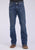 Tin Haul Mens 1661 Jagger Stretch Blue Cotton Blend 2 Tone Jeans