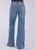 Tin Haul Womens 870 Claire Side Yokes Blue Cotton Blend Jeans