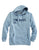 Tin Haul Mens Distressed Logo Blue Cotton Blend Hoodie