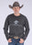 Tin Haul Mens Ultra Soft Fleece Heather Charcoal Poly/Cotton Sweatshirt