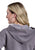Tin Haul Womens Mesa Desert Cactus Grey Cotton Blend Hoodie