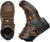 Keen Utility Mens Dover 8in WP 600 G Dark Earth/Black Leather Work Boots
