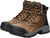 Keen Utility Mens Evanston 6in WP Int Met CT Bison/Black Leather Work Boots