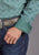Stetson Mens 2141 Wallpaper Medallion Green 100% Cotton L/S Shirt