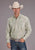 Stetson Mens Sand Dollar Paisley Brown 100% Cotton L/S Shirt