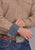 Stetson Mens 2516 Spice Mosaic Brown 100% Cotton L/S Shirt