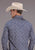 Stetson Mens 2523 Vintage Prairie Blue 100% Cotton L/S Shirt
