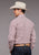 Stetson Mens 2036 Vintage Wine 100% Cotton L/S Shirt