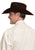Stetson Mens 2 Point Back Yoke Cream 100% Cotton L/S Shirt