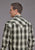 Stetson Mens Coal Ombre Black 100% Cotton L/S Shirt