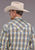 Stetson Mens 2514 Cinnabar Plaid Tan/Blue 100% Cotton L/S Shirt