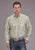 Stetson Mens Sand Dollar Paisley Tan 100% Cotton Btn L/S Shirt