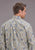 Stetson Mens Summer Medallion Paisley Blue 100% Cotton 1 Pkt L/S Shirt