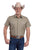 Stetson Mens 2768 Soft Oxford Dusty Olive 100% Cotton S/S Shirt