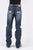 Stetson Mens 1520 Fit Two Tone Contrast Blue 100% Cotton Jeans