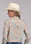 Stetson Womens Prairie Floral Cream 100% Rayon L/S Shirt