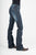 Stetson Womens 818 Fit S Back Pocket Blue Cotton Blend Jeans