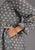 Stetson Womens 2440 Horse Pennies Grey 100% Rayon L/S Dress