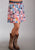 Stetson Womens Darling Patchwork Multi-Color 100% Cotton Skirt
