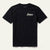 Stetson Unisex Eagle Carrying Stetson Hat Black 100% Cotton S/S T-Shirt