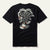 Stetson Unisex Eagle Carrying Stetson Hat Black 100% Cotton S/S T-Shirt