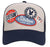 Stetson Unisex Three Patches Stars Brown 100% Polyester Trucker Cap