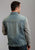Stetson Mens Stretch Knit Sleeves Blue 100% Cotton Cotton Jacket