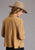 Stetson Womens Unlined Snap Front Brown Suede Leather Jacket