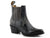 Stetson Womens Sedona Western Black Leather Chelsea Boots