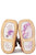 Tin Haul Infant Girls Cowgirl Twister Pony Purple/Brown Leather Cowboy Boots