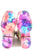 Tin Haul Kids Girls Lets Go Cowgirl Cream Multi Leather 8in Cowboy Boots