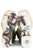 Tin Haul Kids Unisex Gridlock Ride Em Brown/Green Leather 8in Cowboy Boots
