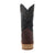 AdTec Mens Black/Brown 10in Roper Soft Toe Boots Leather Cowboy