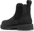 Danner Womens Bull Run Chelsea Black Leather Work Boots