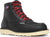 Danner Womens Bull Run Moc Toe 6in Black Leather Work Boots