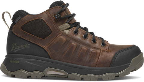 Danner Womens Wheat Ridge 4.5in Rust/Copper Leather Work Boots