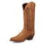 Laredo Womens Ashlee Tan Leather 12in Cowboy Boots