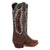 Laredo Womens Cadence Dark Brown/Navy Leather Cowboy Boots