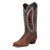 Laredo Womens Cadence Dark Brown/Navy Leather Cowboy Boots