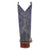 Laredo Womens Chic Blue Leather Cowboy Boots