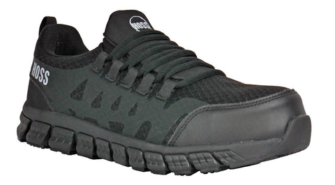 Hoss Boots Womens Sparks SD Composite toe Black Mesh Work Shoes