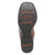 Dan Post Womens Bonnie Tobacco/Purple Leather Cowboy Boots