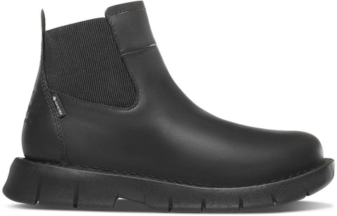 Danner Womens Eastwood Hiker Black Leather Chelsea Boots