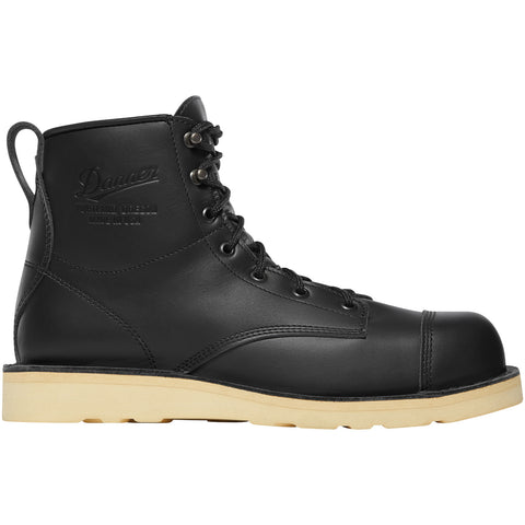 Danner Mens Moto Wedge GTX Black Leather Motorcycle Boots