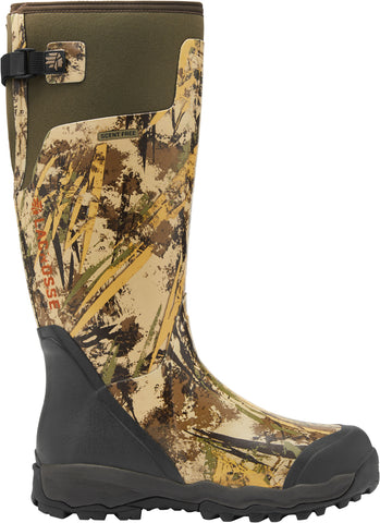 Lacrosse Mens Alphaburly Pro First Lite Typha Rubber Hunting Boots