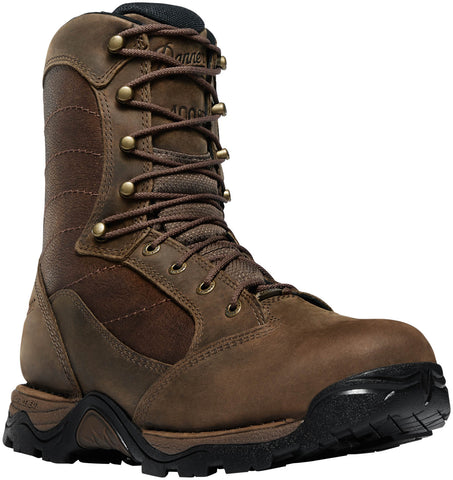 Danner Mens Pronghorn 8in Brown Leather Hunting Boots