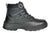 Hoss Boots Mens Black Leather Watchman 6in CT Work Boots