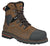 Hoss Boots Mens Range Brown Leather Full-Grain Work Boots