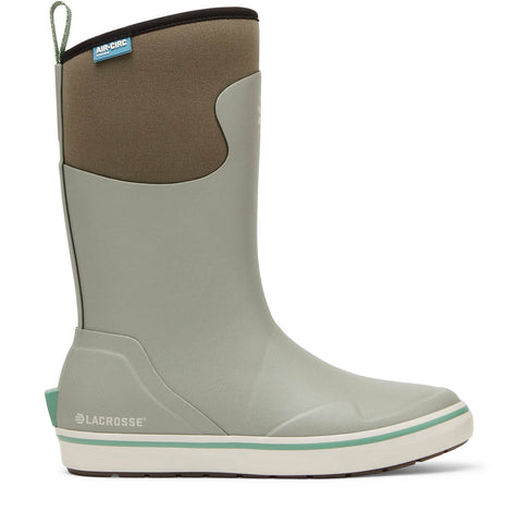 Lacrosse Womens Alpha Deck 12in Rock Ridge Rubber Boat Boots