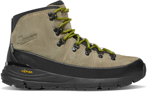 Danner Mens Mountain 600 ID GTX Gray Moss Suede Hiking Boots
